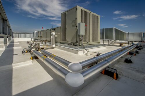 Rooftop HVAC unit in San Antonio, TX